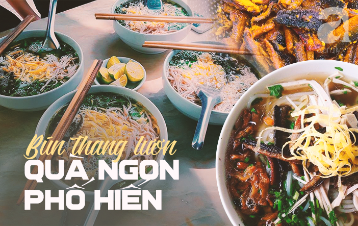 Bún thang lươn Hưng Yên, vị ngon phảng phất chút quê