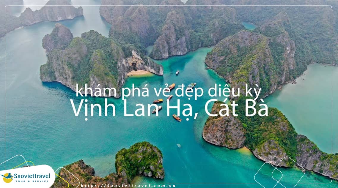 Du lịch Cát Bà 3 ngày 2 đêm - Vịnh Lan Hạ giá tốt từ Hà Nội