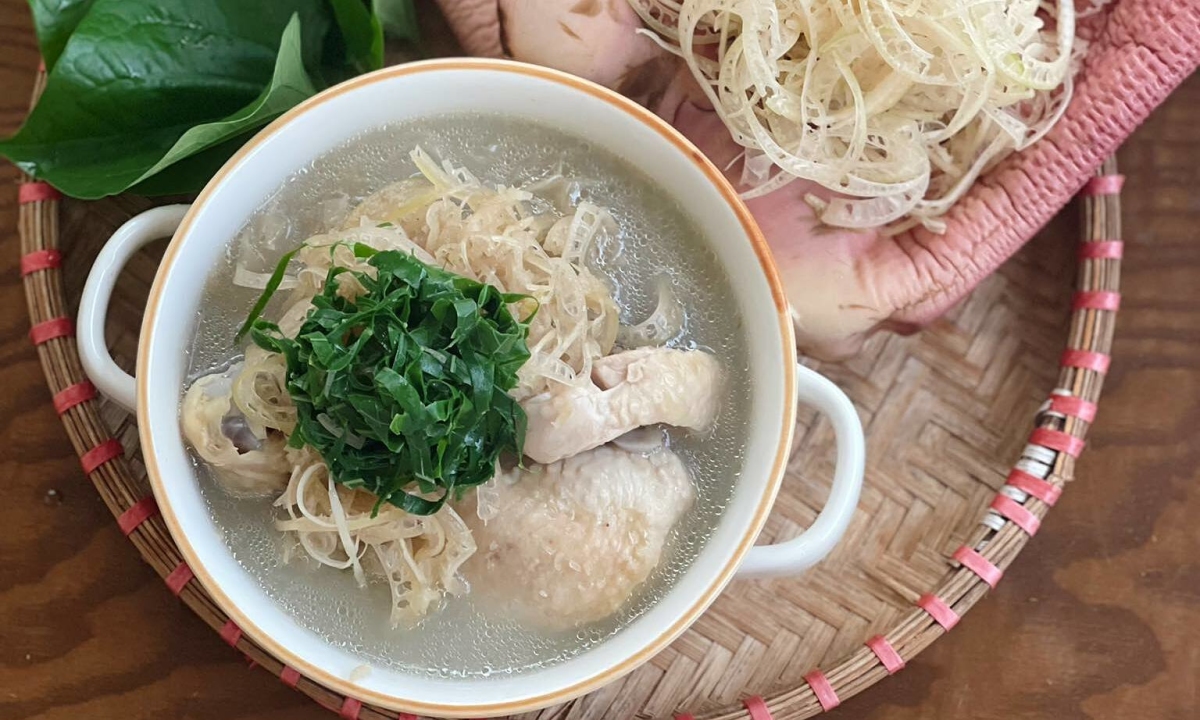 Canh loóng của người Mường