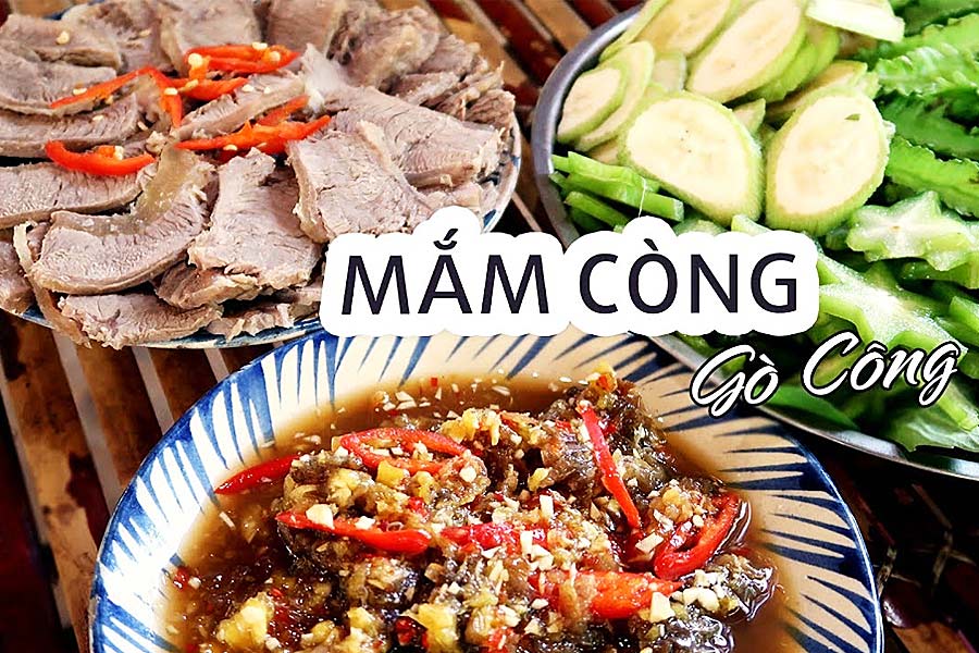 Đặc sản Hòa Bình: Mắm Còng Lột Gò Công